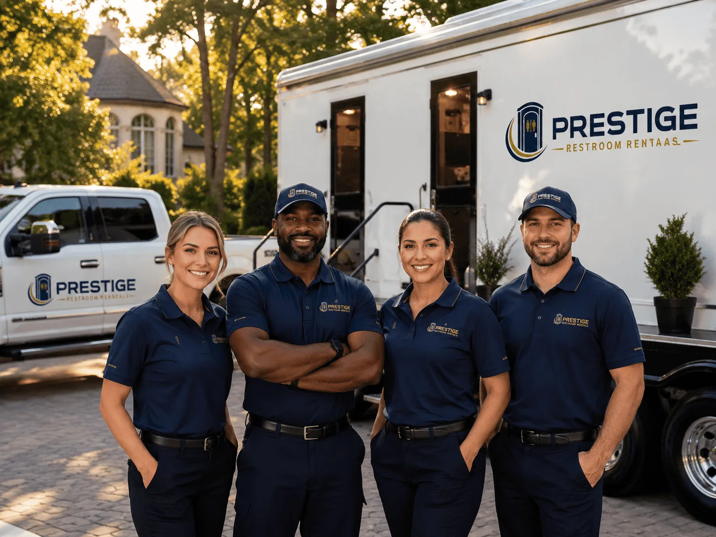 Trusted Luxury Portable Restrooms company in Harrison, MI