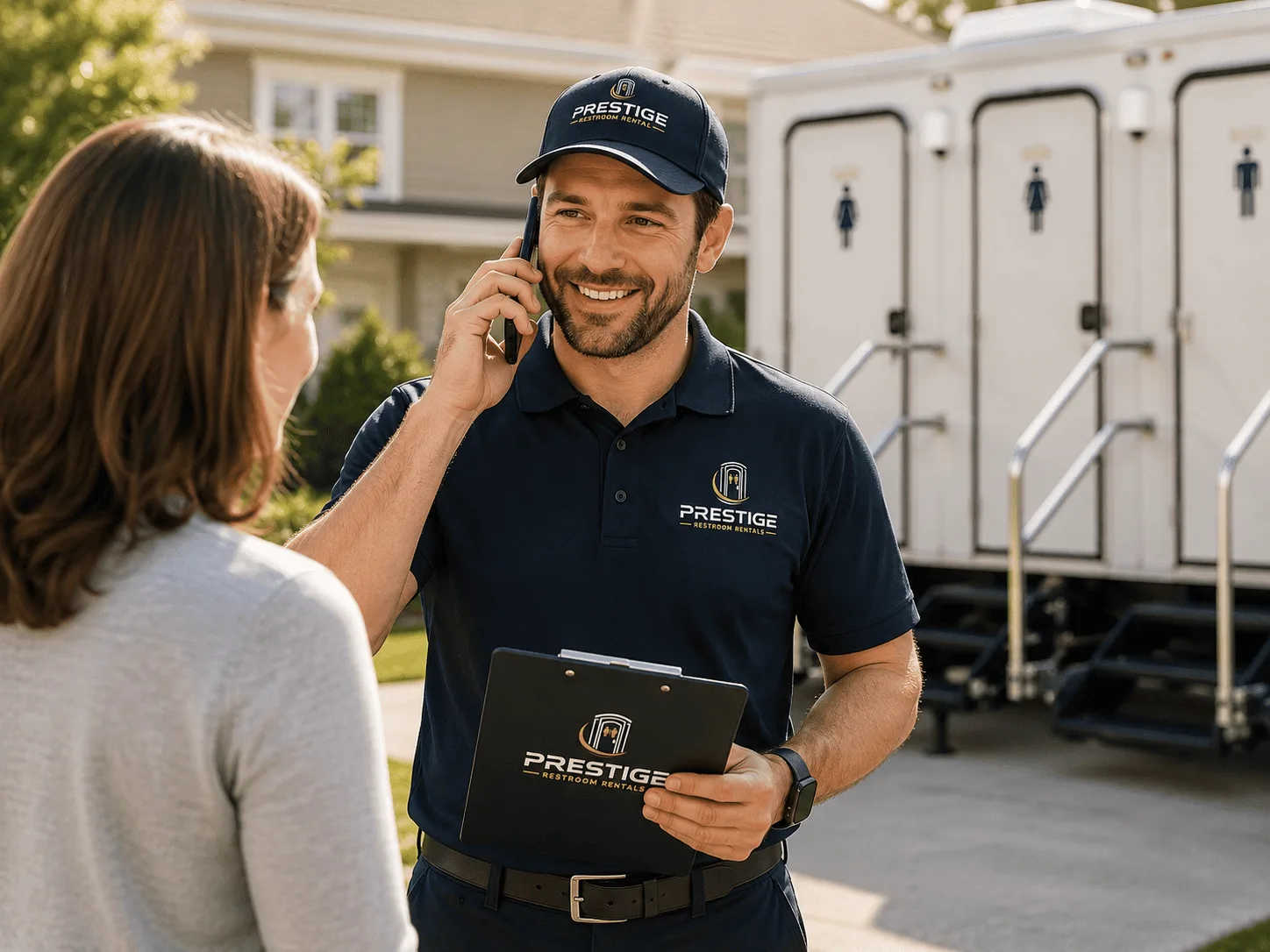 Luxury Portable Restrooms FAQs in Harrison, MI